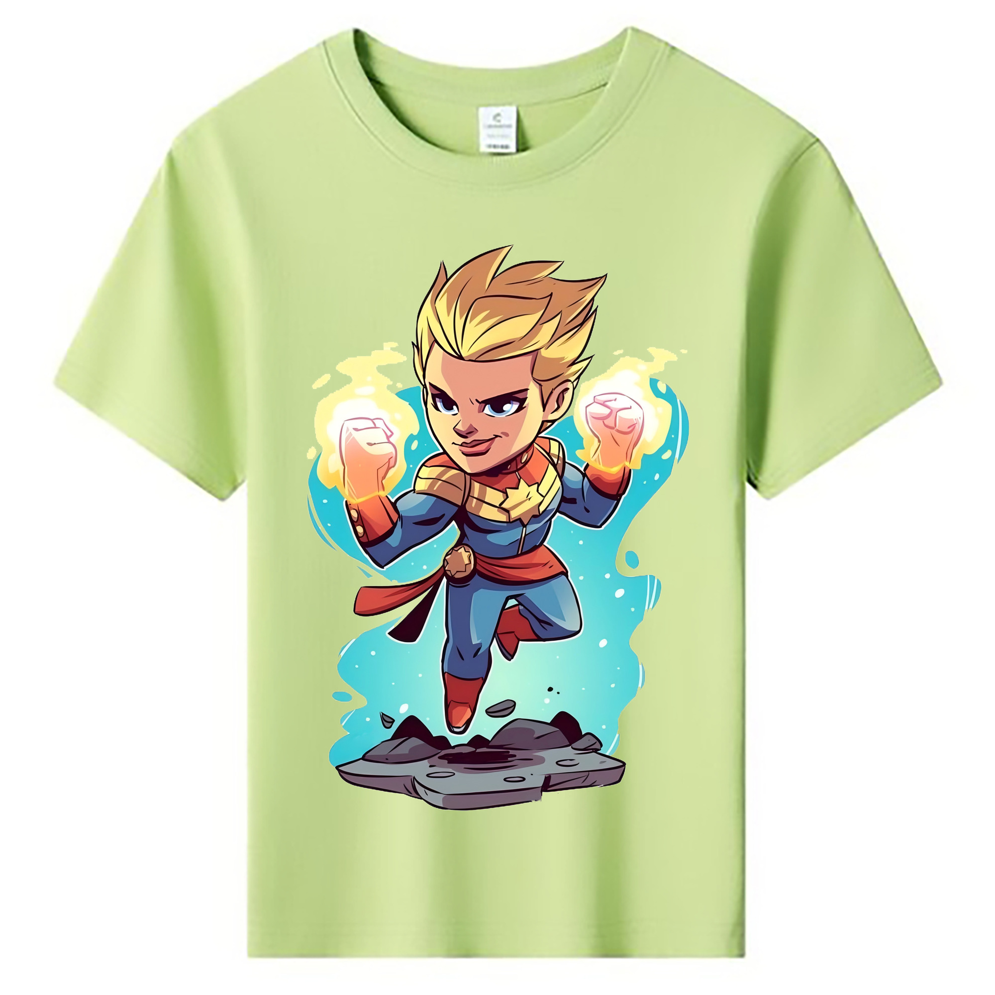 （画像用） アベンジャーズ The Avengers 綿100％キッズTシャツ（フロントプリント）